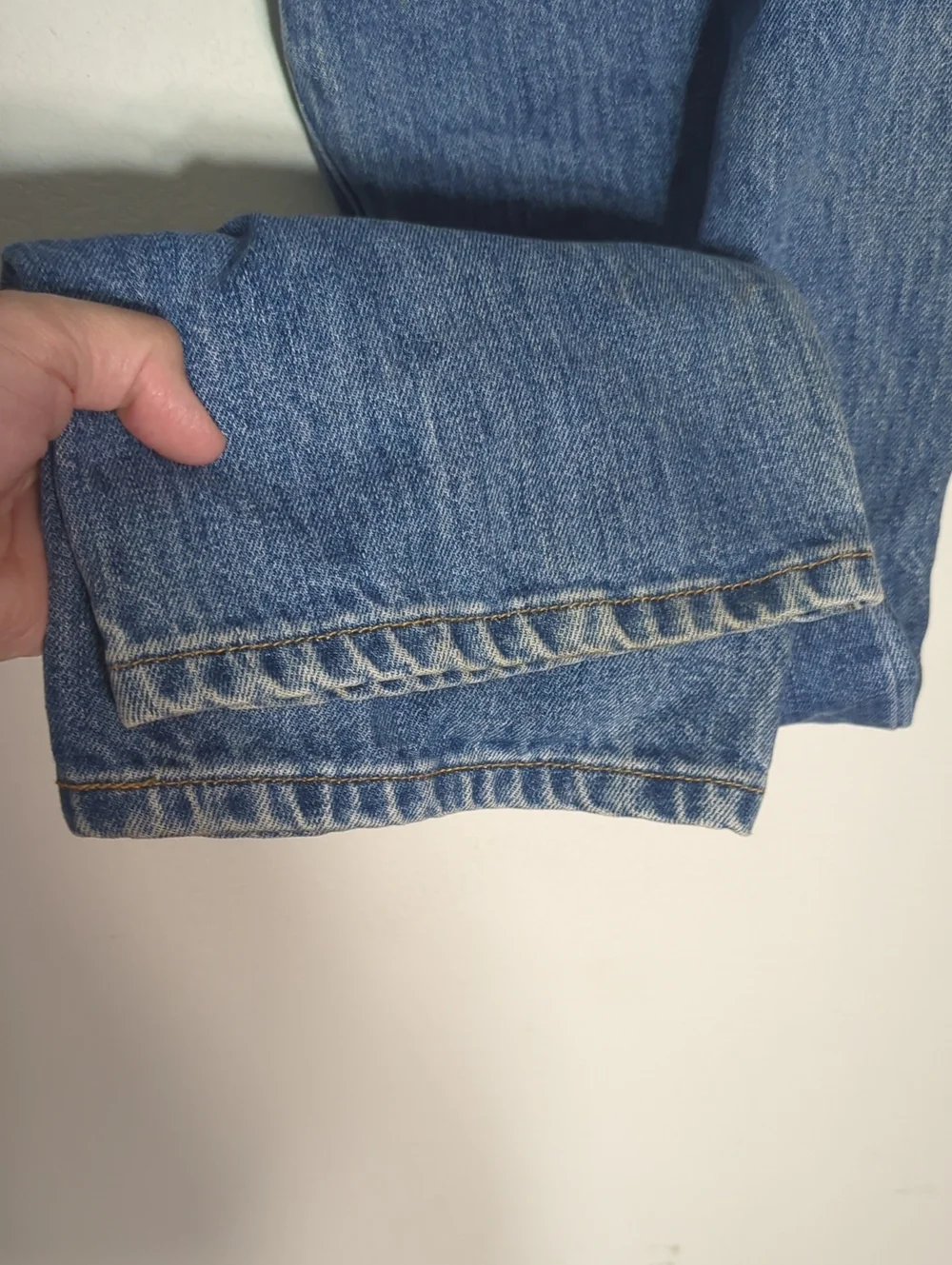 Levis Mens Blue Jeans 501 Vintage 90s Mexico Button Fly Medium Straight 32 x 30